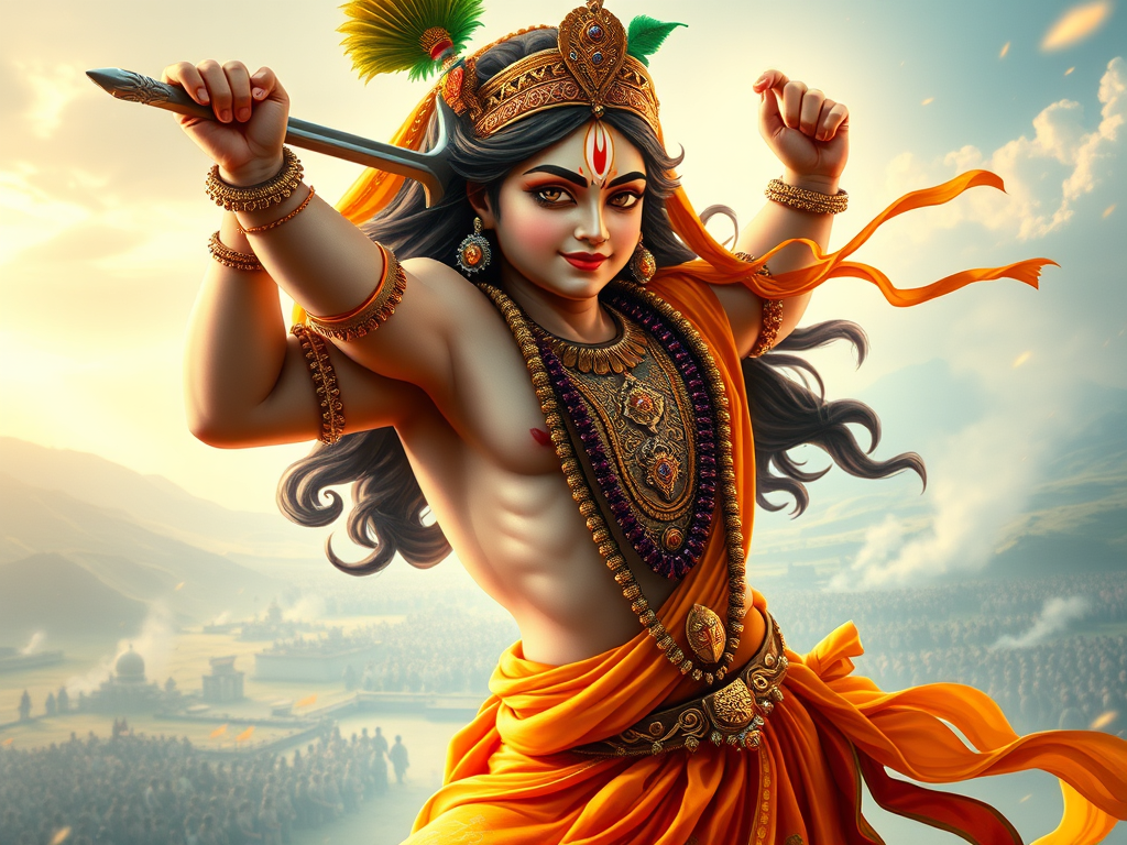 Understanding Abhijith: The Victorious Lord Krishna